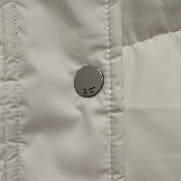 32 Degrees Women's Ivory Puffer Jacket - Picture 3 of 9